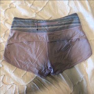 light purple lulu lemon short